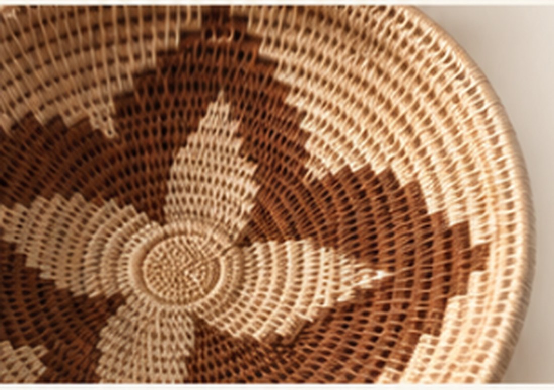 Woven basket detail